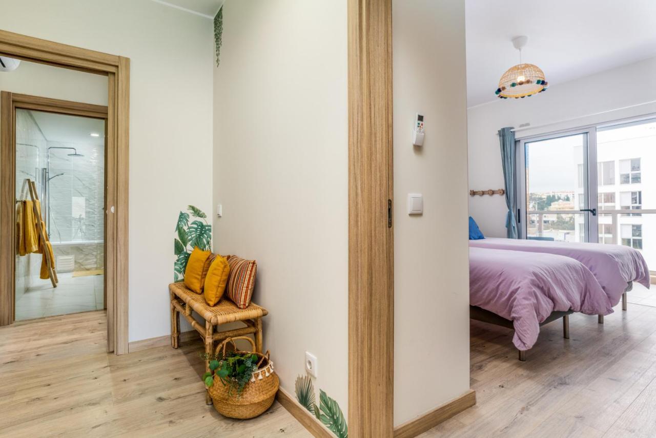 Sunny Brand New 2-Bedroom Apt - 500M From Praia Da Rocha With Ac And Pool! ポルティマン エクステリア 写真